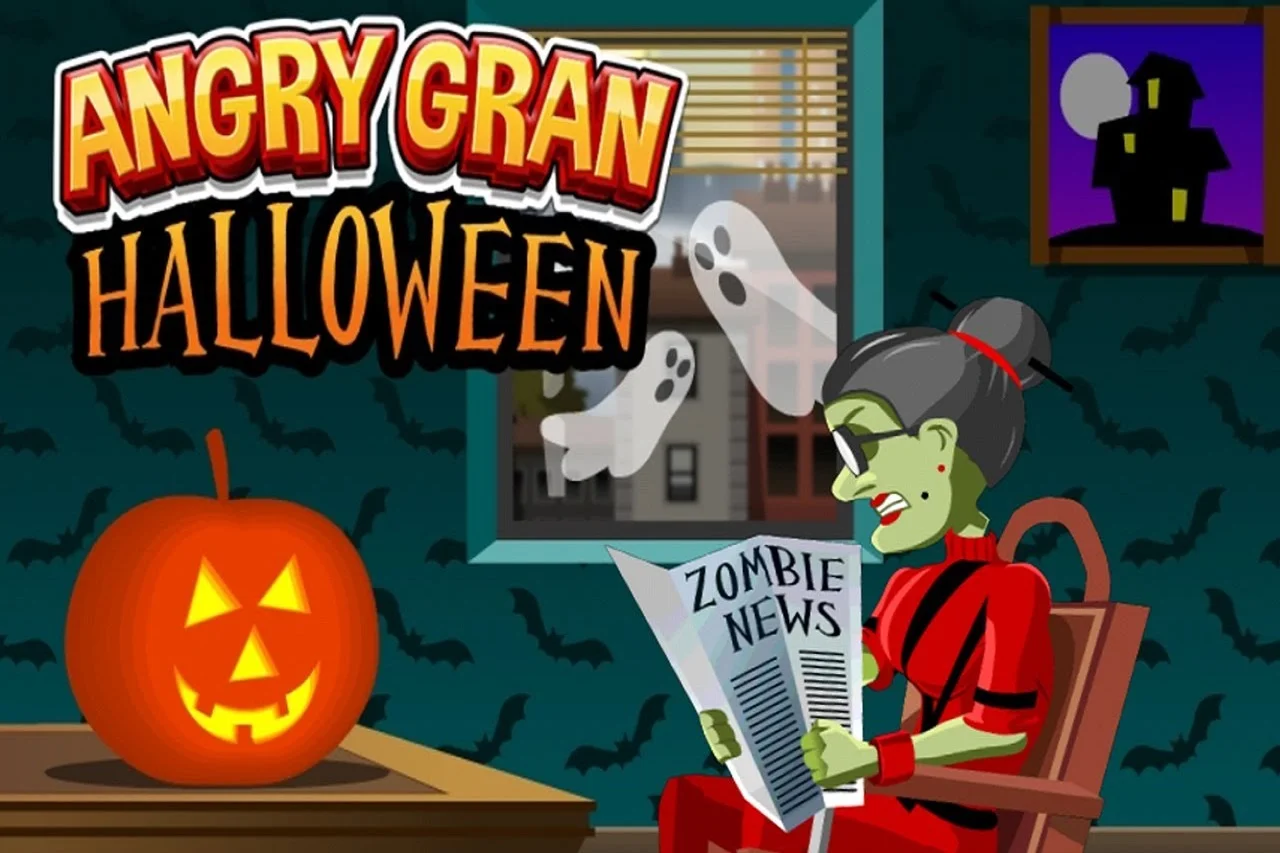 Angry Gran Run: Halloween - Play free online game