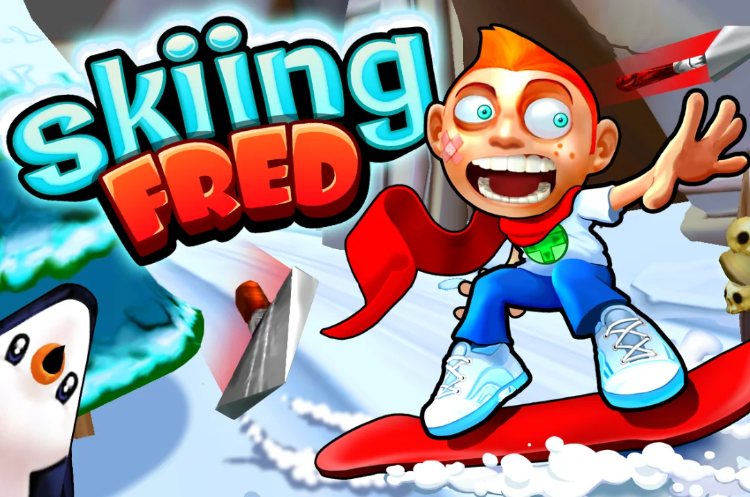 Skiing Fred - Play free online Casual Games game