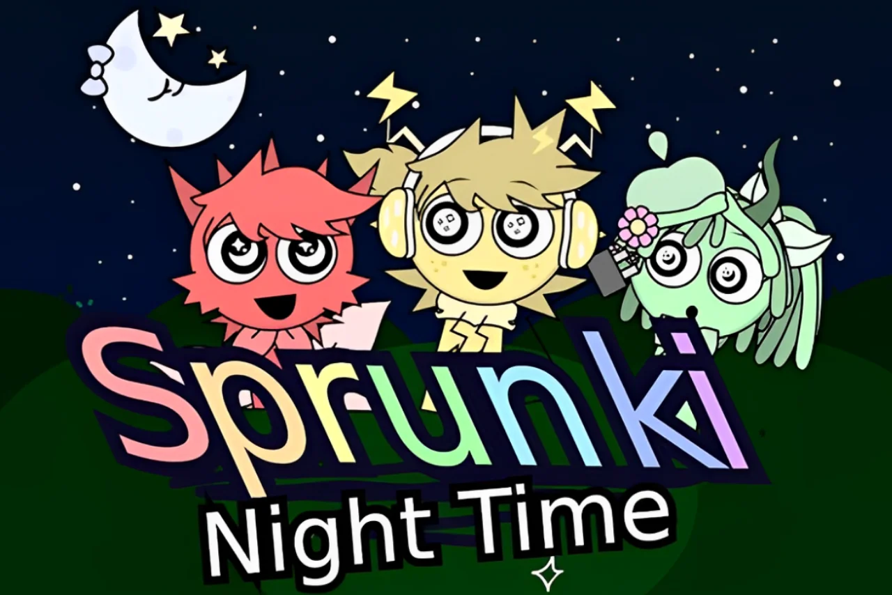 Sprunki Night Time - Play free online Casual Games game